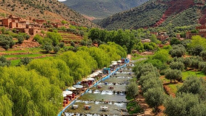 Private or Shared Ourika Valley Day Trip from Marrakech with Waterfalls and Berber Meal (2/8)