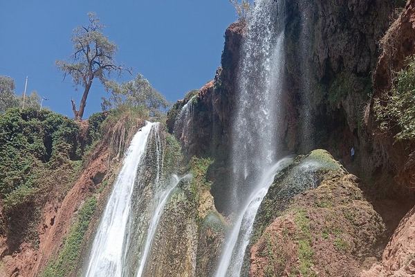 Ouzoud Waterfalls Day Tour with Berber Lunch Above the Falls and Boat Ride