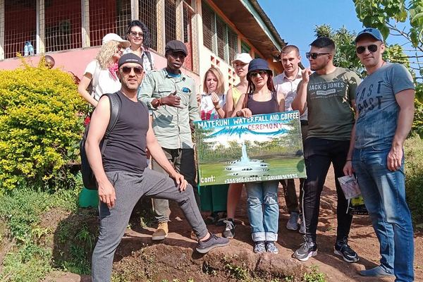 Materuni Village, Waterfalls and Coffee Tour with Picnic Lunch and Donation Visit
