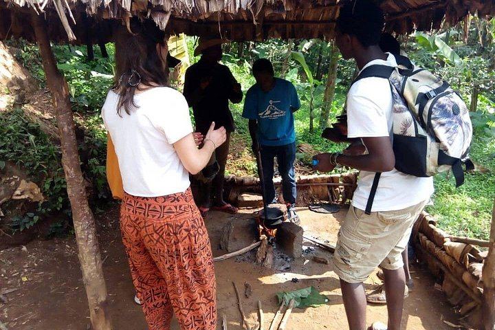 Materuni Waterfalls and Coffee Making Cultural Tour with Burigi Chato Safaris (7/8)