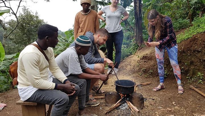 Materuni Waterfall Hike and Coffee Tour with Chagga Lunch, Moana Hostel Pickup (2/3)