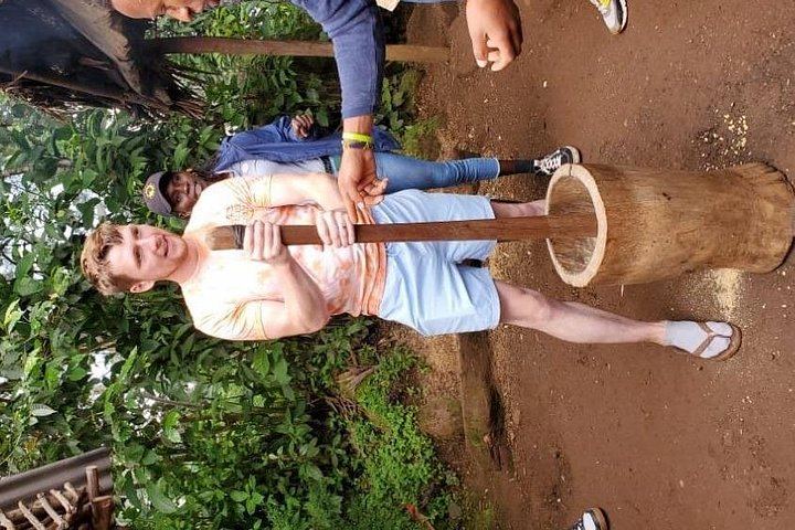 Materuni Waterfall, Chagga Coffee Tour and Chemka Hot Springs with Fruit Lunch (9/12)