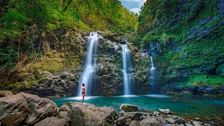 Road to Hana Mercedes Van Day Trip: Lahaina, Maalaea and Kahului Pickups, Lunch Included (1/12)