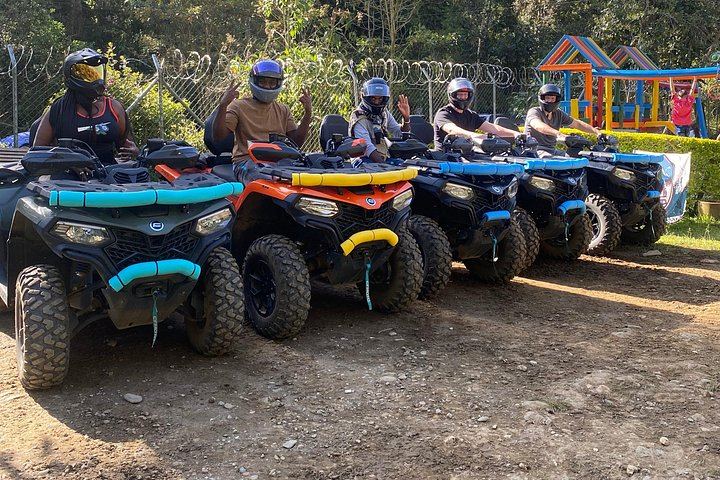 Guarne 4x4 ATV Ride with Waterfall Swim Stops and Fishing-Lake Lunch (12/12)