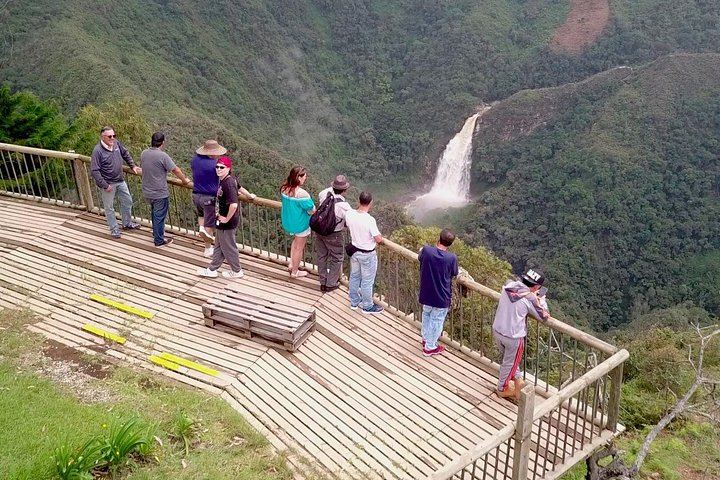 Salto del Buey Waterfall Hike with Ziplines and Sky Hammocks from Medellin (9/10)