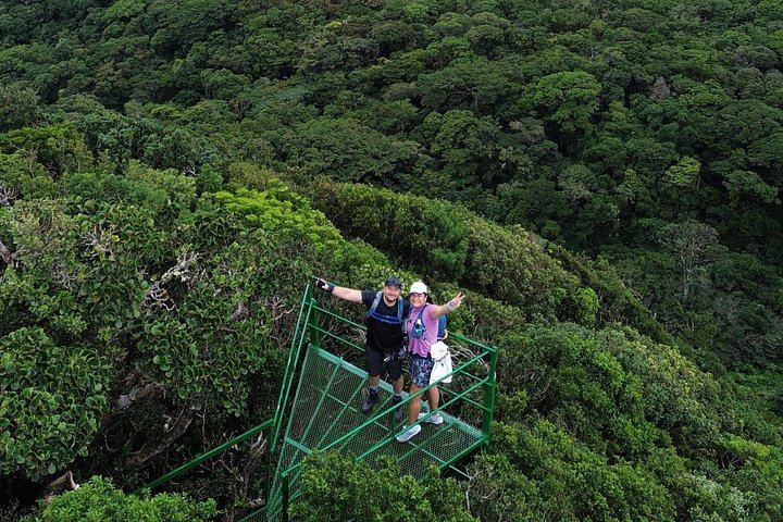 Miravalles Viewpoints Trail with Suspension Bridge and Hidden Waterfall near Bagaces (12/12)