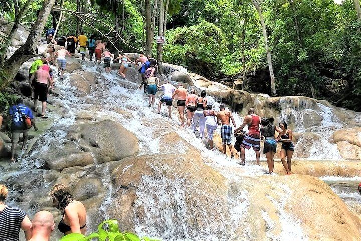 Blue Hole, Secret Falls and Dunn's River Falls Full-Day Tour from Montego Bay Hotels (1/12)