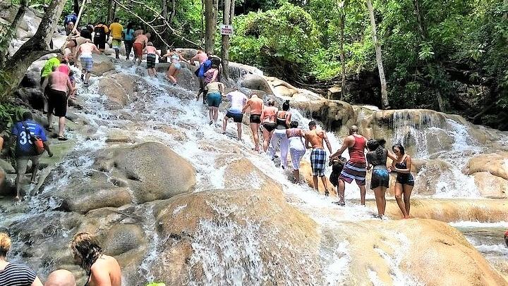 Blue Hole, Secret Falls and Dunn's River Falls Full-Day Tour from Montego Bay Hotels (1/12)