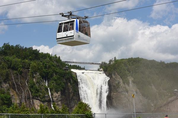 Montmorency Falls and Sainte-Anne-de-Beaupré Half-Day Coach Tour with Copper Museum Stop