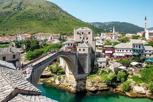 Private Mostar and Kravica Falls Day Tour from Dubrovnik, English or Spanish Driver