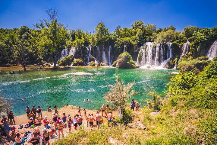 Mostar Old Town Walk and Kravice Falls from Dubrovnik by Coach, Neum Coffee Stop (1/12)