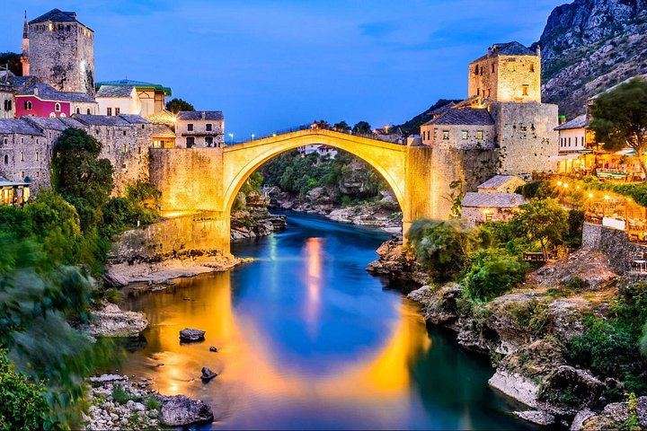 Kravice Falls and Mostar Guided Day Trip, Cavtat to Dubrovnik Pick-ups, Group of 15 (5/11)