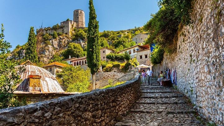 Private Day Tour to Mostar, Pocitelj and Kravice Falls, Waterfall Entry Included, Up to 8 (3/7)
