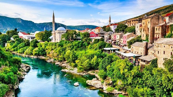 Private Day Tour to Mostar, Pocitelj and Kravice Falls, Waterfall Entry Included, Up to 8 (4/7)
