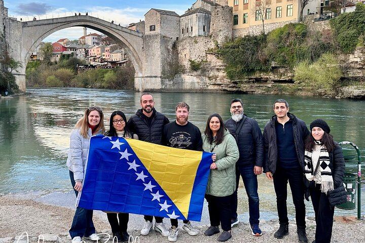 Sarajevo to Mostar, Kravice Falls, Blagaj and Konjic Day Trip with Sandwich (8/12)