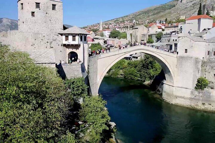 Kravice Falls and Mostar Guided Day Trip, Cavtat to Dubrovnik Pick-ups, Group of 15 (3/11)