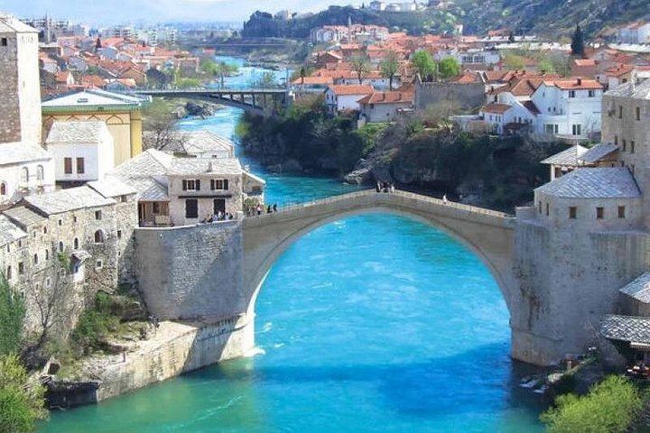 Kravice Falls and Mostar Guided Day Trip, Cavtat to Dubrovnik Pick-ups, Group of 15 (4/11)