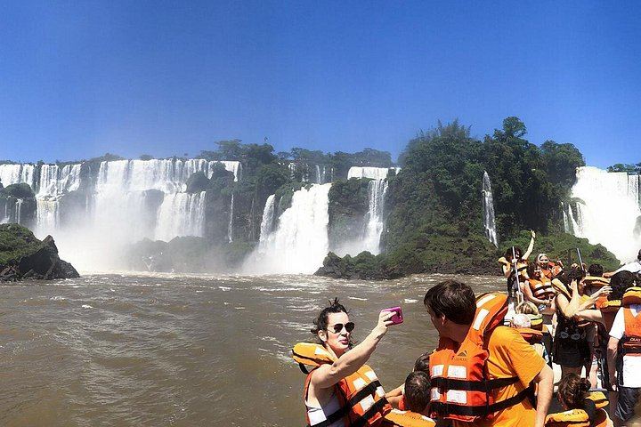 Iguazu Argentine Falls with Speedboat under the Falls and 4x4 Jungle Truck (3/3)