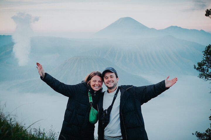 Bromo Jeep Sunrise, Crater Rim Hike and Madakaripura Waterfall from Surabaya or Malang (1/6)