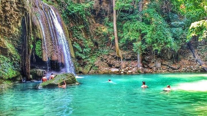 Private All-Inclusive Erawan Falls, Long-Tail Boat and River Kwai Day Tour (2/12)