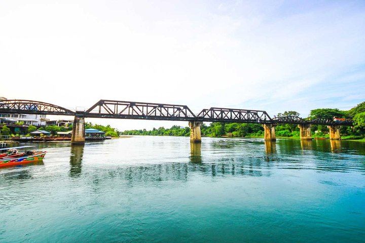 Private All-Inclusive Erawan Falls, Long-Tail Boat and River Kwai Day Tour (4/12)
