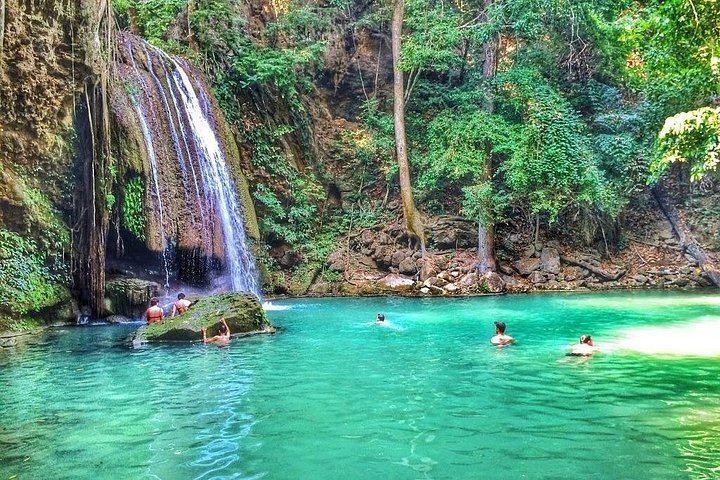 Private All-Inclusive Erawan Falls, Long-Tail Boat and River Kwai Day Tour (2/12)
