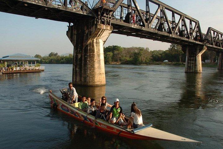 Private All-Inclusive Erawan Falls, Long-Tail Boat and River Kwai Day Tour (8/12)