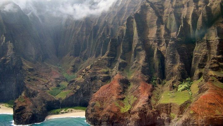 Kauai Private Doors-Off Helicopter Flight to Jurassic Falls, Waimea Canyon, Napali Coast (1/12)