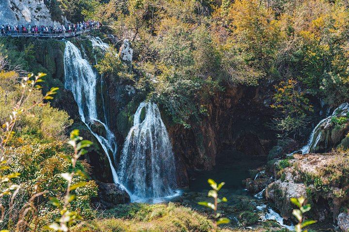 Plitvice Lakes Guided Day Tour from Split with Boat Ride and Park Bus (7/10)
