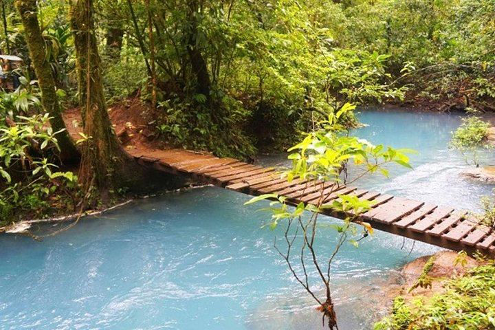 Rio Celeste Hike, Llanos de Cortes Falls and Sloth Sanctuary from Tamarindo (4/12)