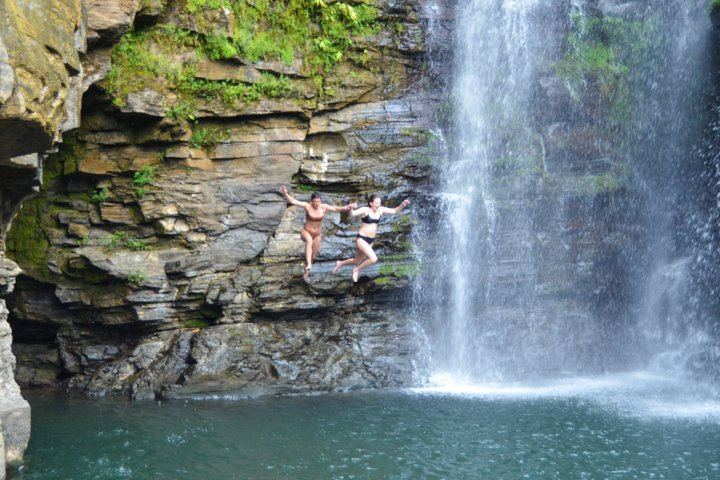 Nauyaca Waterfalls Small-Group Day Trip with Portalon Falls, Playa Linda and Dominical (5/12)