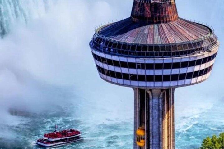 Niagara Falls Tour for 6 with Downtown Hotel Pickup, Boat Cruise, Skylon and Maple Trail (2/12)