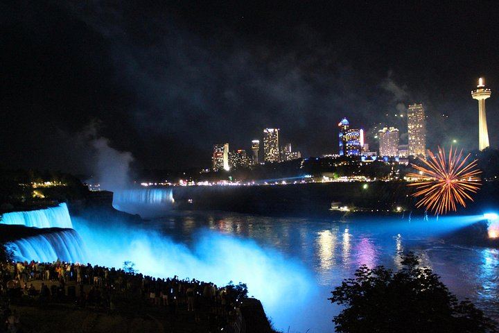 Niagara Falls Day and Night Tour from NYC with Evening Illumination Viewing (12/12)