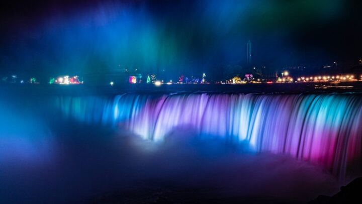 Niagara Falls Canada Walking Tour from Skylon Tower with Fireworks Viewing Spot (2/5)