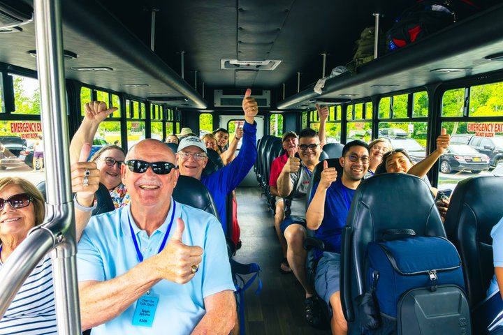 Niagara Falls Two-Country Tour by Over the Falls Tours: Boat, Cave, Skylon Tower (8/12)