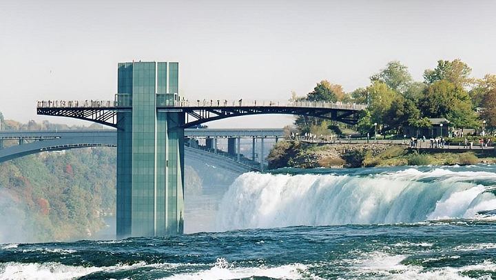 Niagara Falls Both Sides in One Day: Boat, Cave, Skylon Tower Lunch, Whirlpool (4/11)
