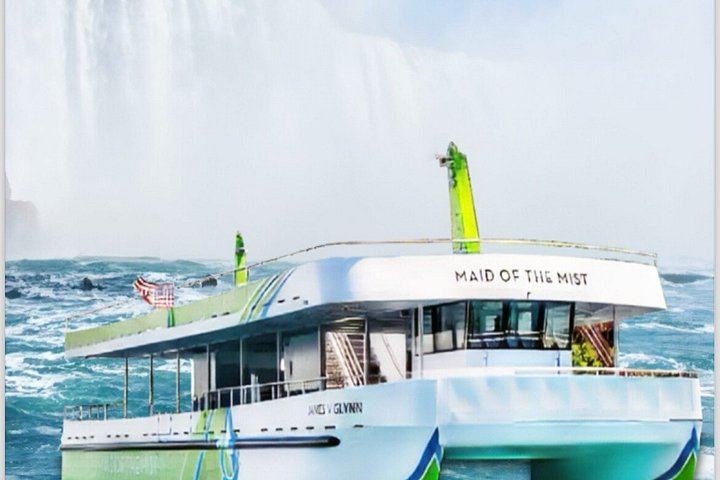 Niagara Falls Both Sides in One Day: Boat, Cave, Skylon Tower Lunch, Whirlpool (8/11)