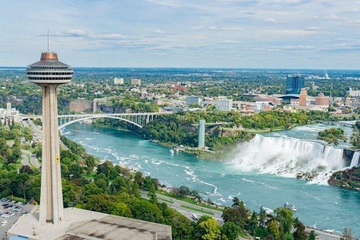 Niagara Falls Both Sides in One Day: Boat, Cave, Skylon Tower Lunch, Whirlpool (5/11)