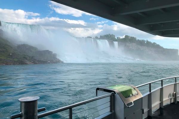 Niagara USA Guided Walk Ending at Cave of the Winds, with Maid of the Mist and Film