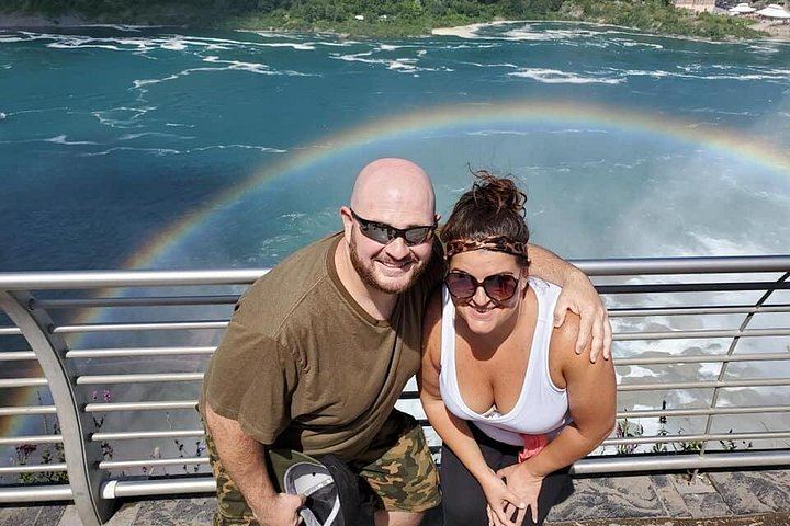 Niagara USA Guided Walk Ending at Cave of the Winds, with Maid of the Mist and Film (6/12)