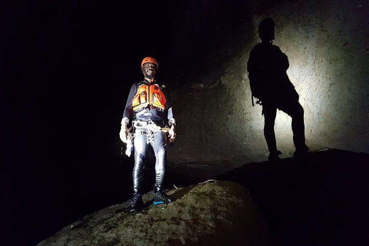 Night Canyoning with Extreme Dominica: Helmet-Light Descent Through Rainforest Gorges (5/7)