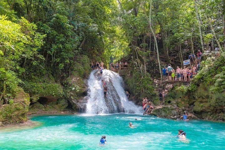 Blue Hole Pools and Reggae Hill River Garden Day Trip from Ocho Rios with Pickup (1/12)