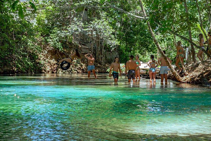 Blue Hole Pools and Reggae Hill River Garden Day Trip from Ocho Rios with Pickup (3/12)