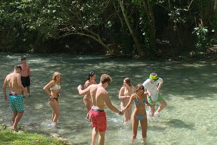 Blue Hole Pools and Reggae Hill River Garden Day Trip from Ocho Rios with Pickup (10/12)