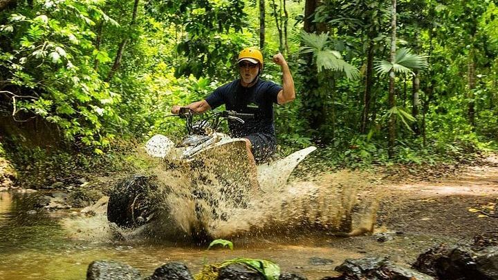 ATV Ride in a Private 850-Acre Park to El Encanto Waterfall and Ocean Views, Jaco (1/6)
