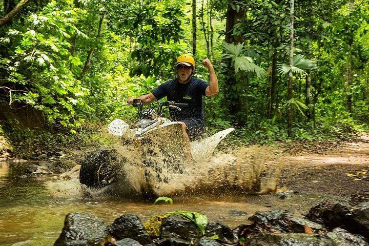 ATV Ride in a Private 850-Acre Park to El Encanto Waterfall and Ocean Views, Jaco (1/6)