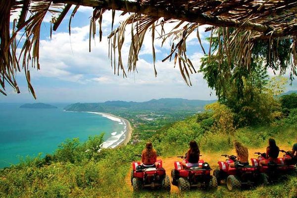 4-Hour Jaco ATV Ride: Swimming Waterfall and Lunch at a Bijagual Tilapia Farm