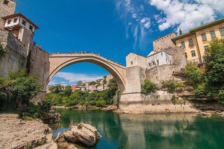 Small Group Mostar, Kravica Falls and Pocitelj Sights Tour from Dubrovnik, Old Bazaar (8/12)