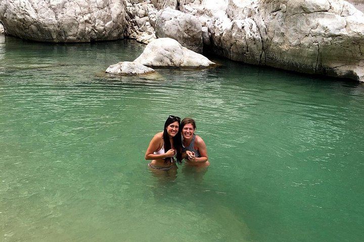 Wadi Shab 4WD Coastal Trek from Muscat via Quriyat, with Quick Sinkhole Photo Stop (1/5)