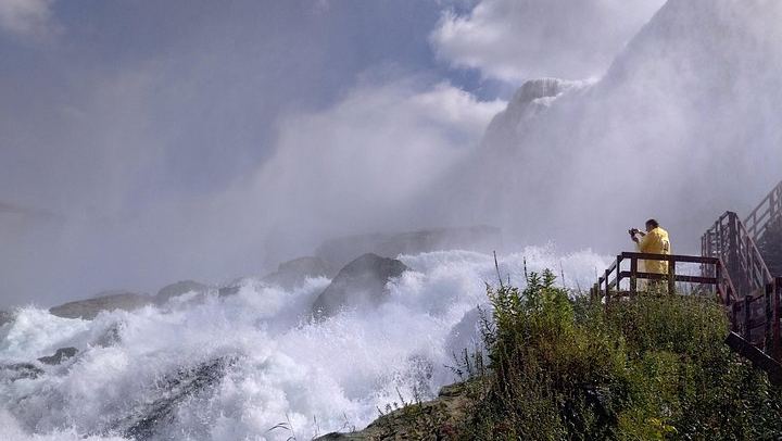 Niagara USA Guided Walk Ending at Cave of the Winds, with Maid of the Mist and Film (1/12)
